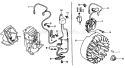 Page M Diagram and Parts List for 1054-0  Briggs and Stratton Pressure Washer